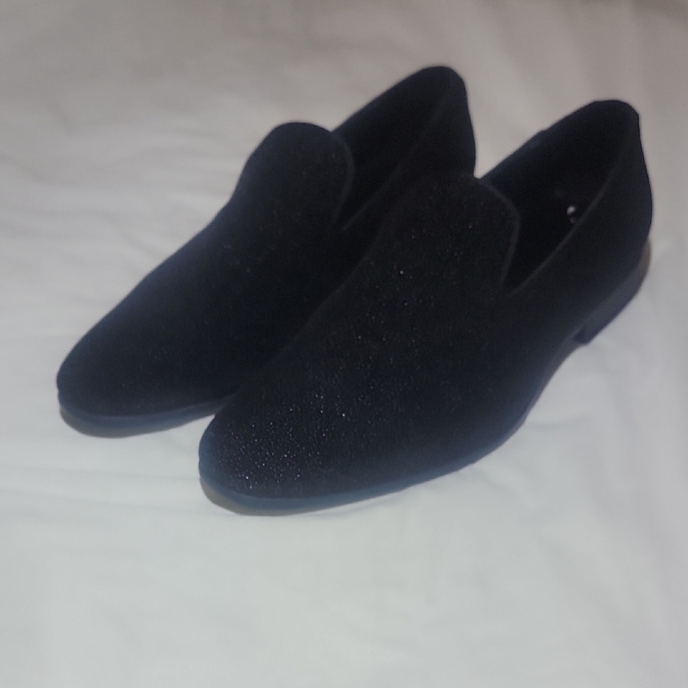 Aldo Black Loafers Sleek Minimalist Slip-Ons